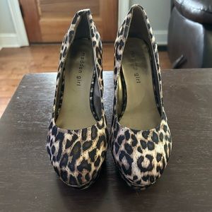 🐆 Madden Girl Wedge Heels Sz 8.5